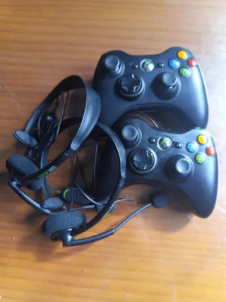 Mandos y Auriculares Xbox 360