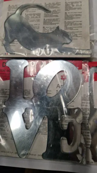 Adesivi LOVE e gatti in pvc