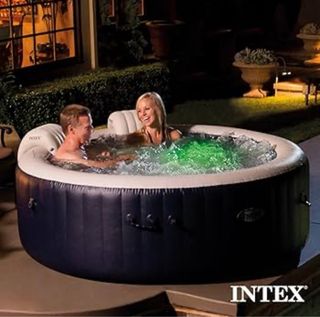 Jacuzzi Hinchable Intex Azul/Verde