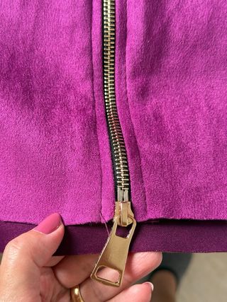 Chaqueta Adele Altman Morada Talla Única