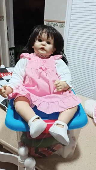 Muñeca bebé realista 1 año