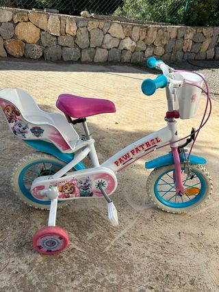 Bicicleta Infantil Paw Patrol 12
