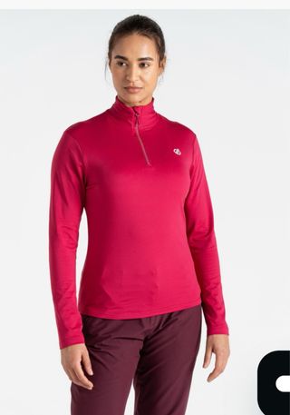 Top Térmico Dare2B Rosa Mujer