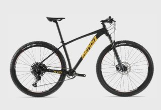 Bicicleta mendiz x10.11 negro-oro talla XL