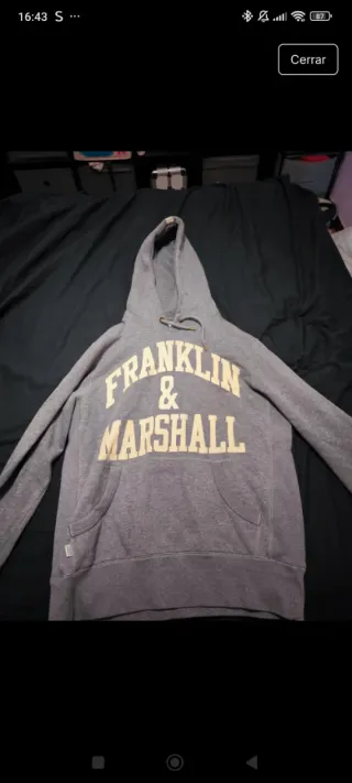Sudadera Franklin & Marshall Roja, Gris y Verde 