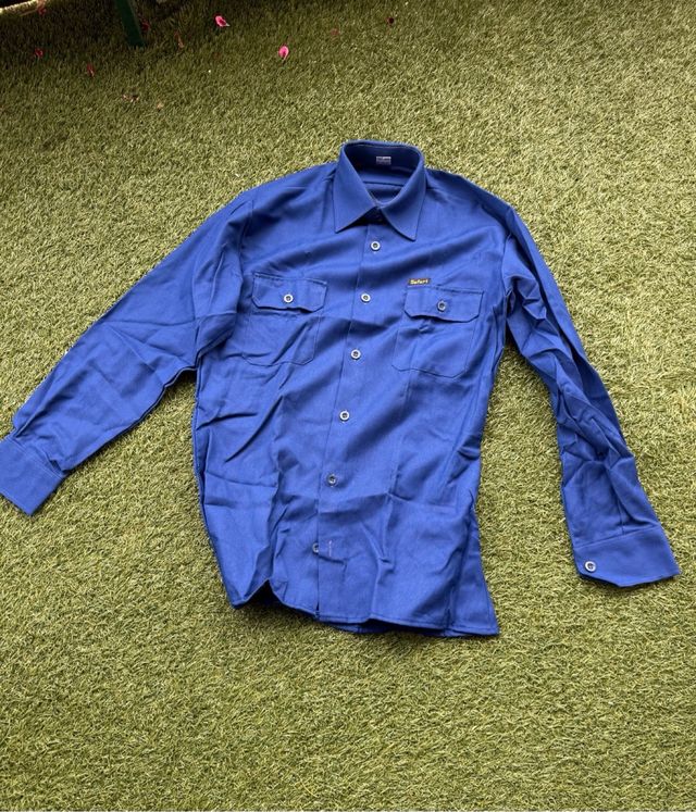 lote de 1000 Camisas azul de trabajo