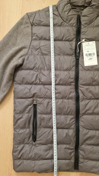 Cazadora acolchada gris talla S nueva