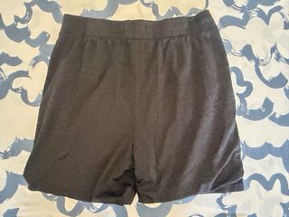 Pantalón Corto Negro Con Bolsillos Talla L