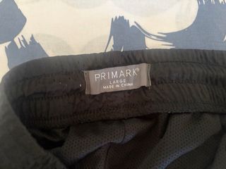 Pantalón Corto Negro Con Bolsillos Talla L