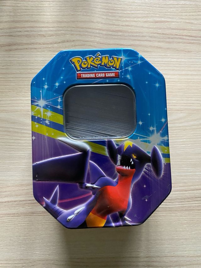 Pokemon Card Lot 300x Cards in Metal Box