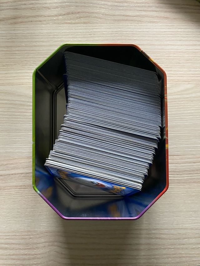 Pokemon Card Lot 300x Cards in Metal Box