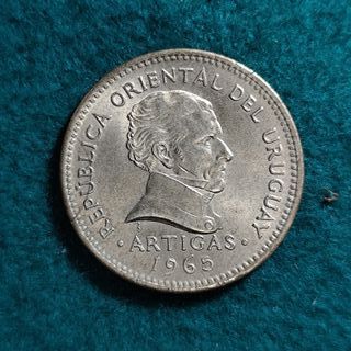 11 Monedas Uruguay Antiguas  - algunas plata