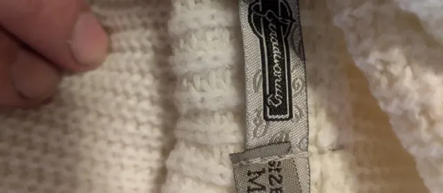 Vestido blanco de cuello alto