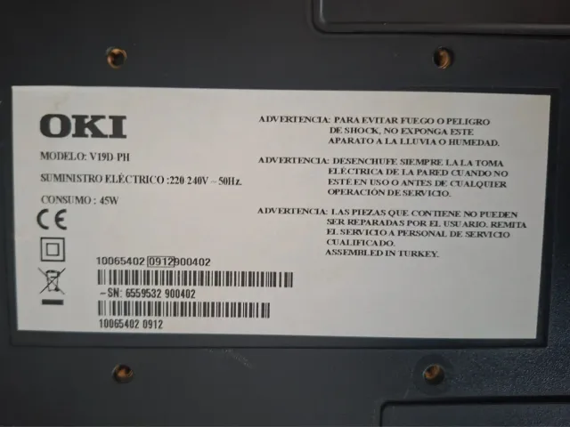 Televisor OKI V19D-PH HD HDMI
