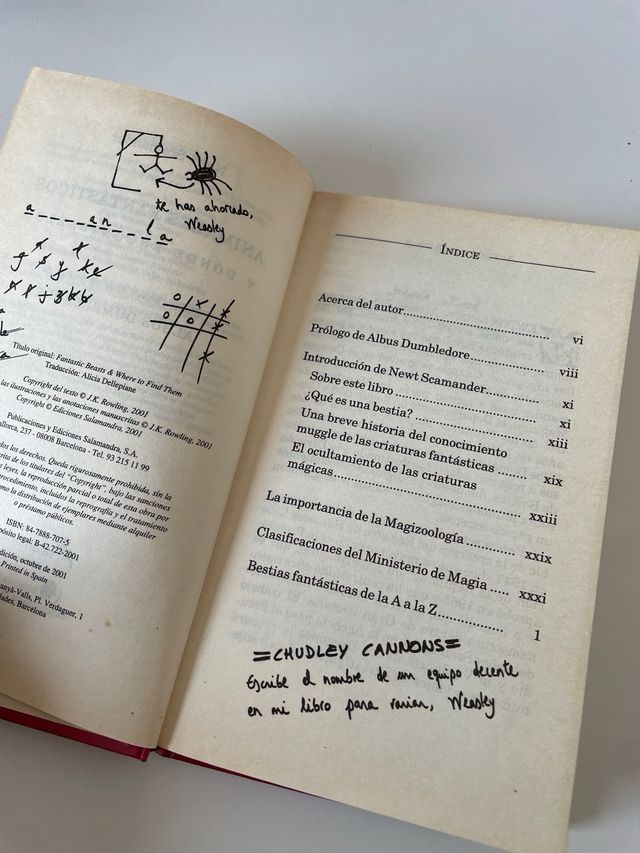 Animales fantásticos y dónde encontrarlos