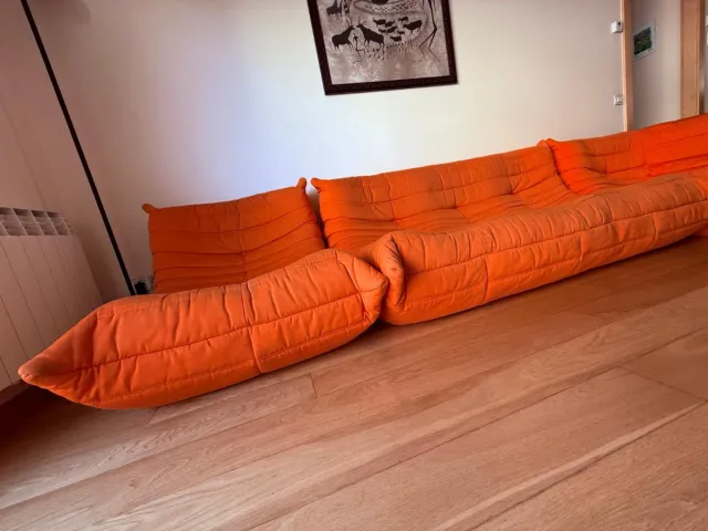Sofá Ligne Roset Togo Naranja Original