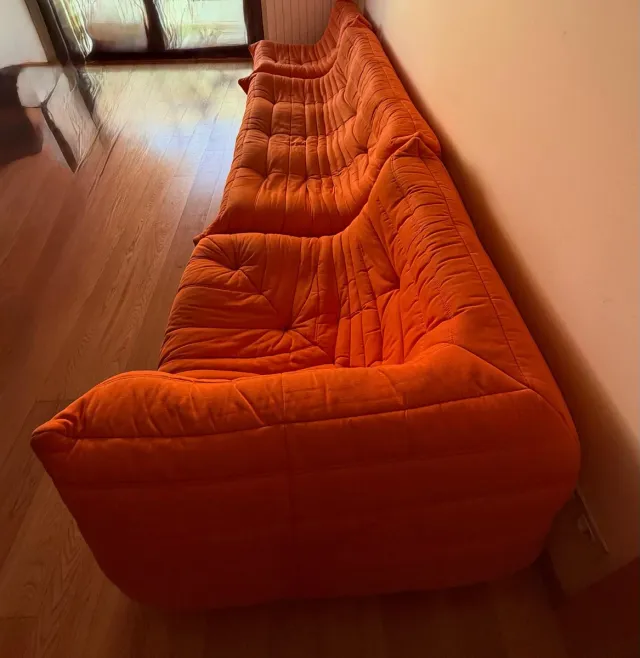 Sofá Ligne Roset Togo Naranja Original