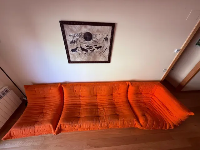 Sofá Ligne Roset Togo Naranja Original