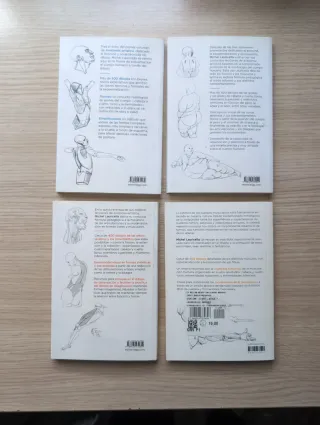 Anatomía artística (2, 4, 5 y 7)