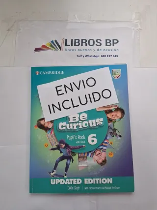 Be Curious Level 6 Pupil's Book with eBook Updated