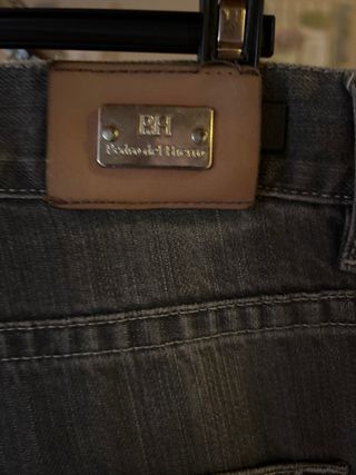 Pantalón vaquero Pedro del Hierro gris hombre
