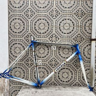 Quadro bicicleta estrada de vintage iberia