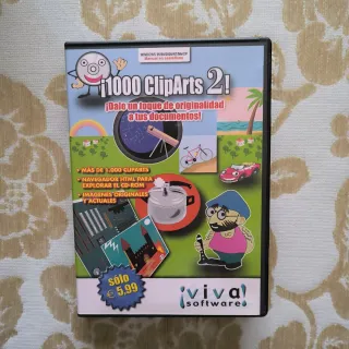 1000 ClipArts 2! CD Software Windows