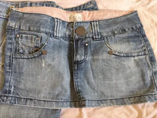 Lote 2 Faldas Vaqueras Pull&Bear