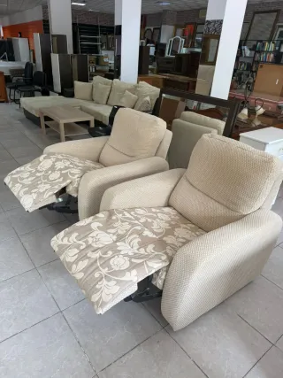 Sillones extensibles con palanca 90€c/u