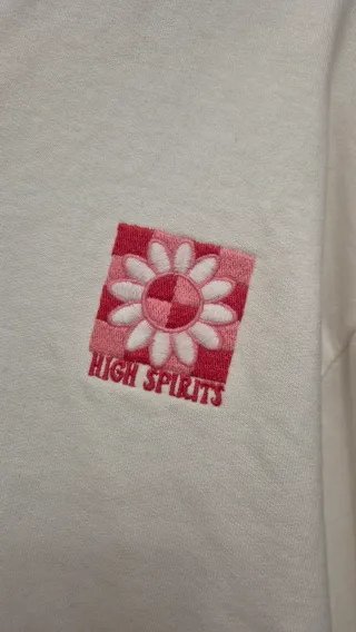 Polo High Spirits blanco crop top