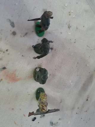 Soldatini piombo da colorare