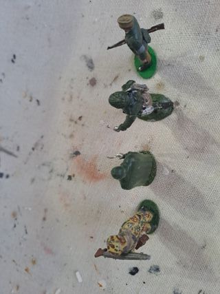 Soldatini piombo da colorare