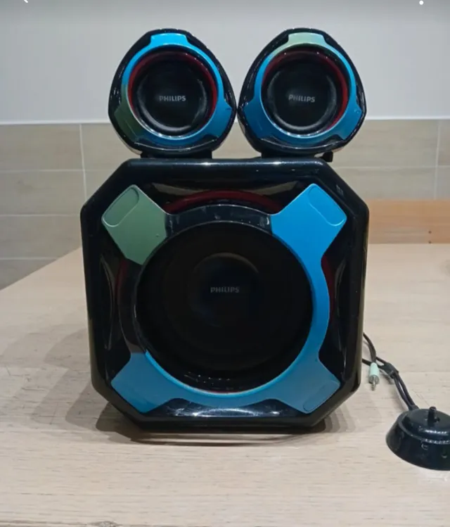 Cassa Philips Nera e Blu