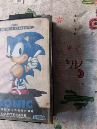 Cartuccia Mega Drive di Sonic the Hedgehog