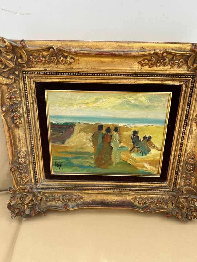 Cuadro original firmado estilo impresionista