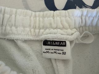 Pantalón Corto Blanco Con Bolsillos Talla M