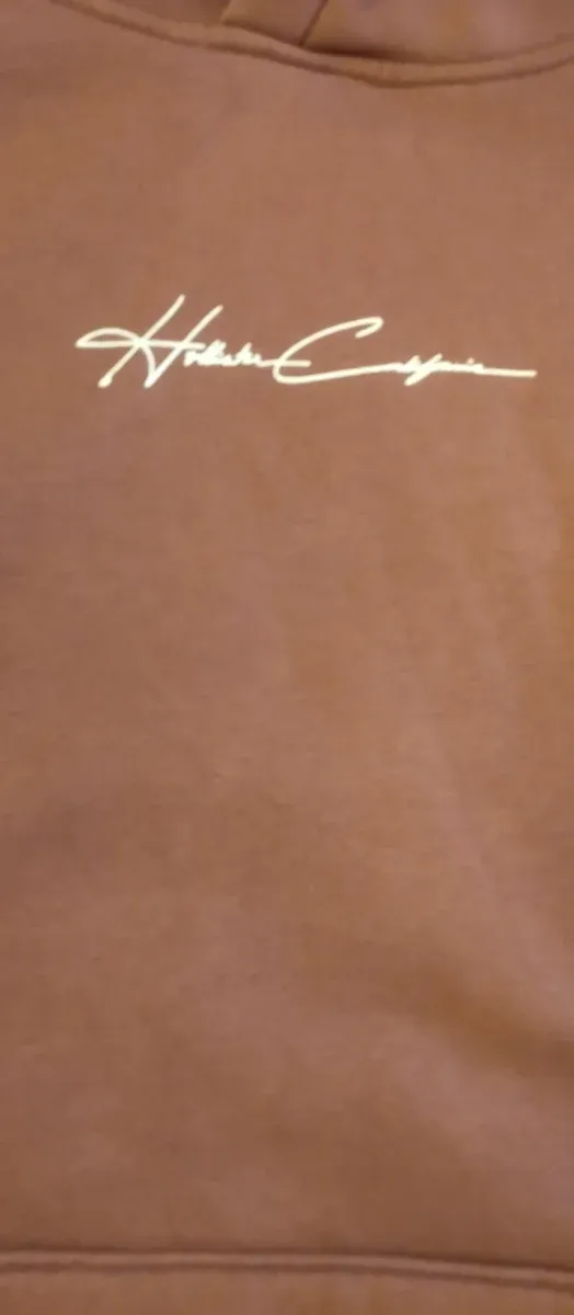 Sudadera rosa  salmón con capucha