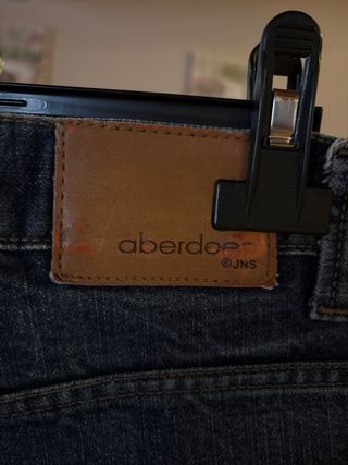Vaqueros hombre azul
