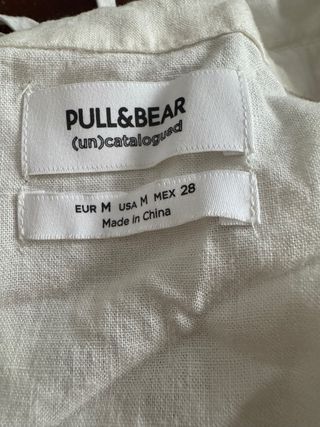 Pull&Bear blusa Blanca