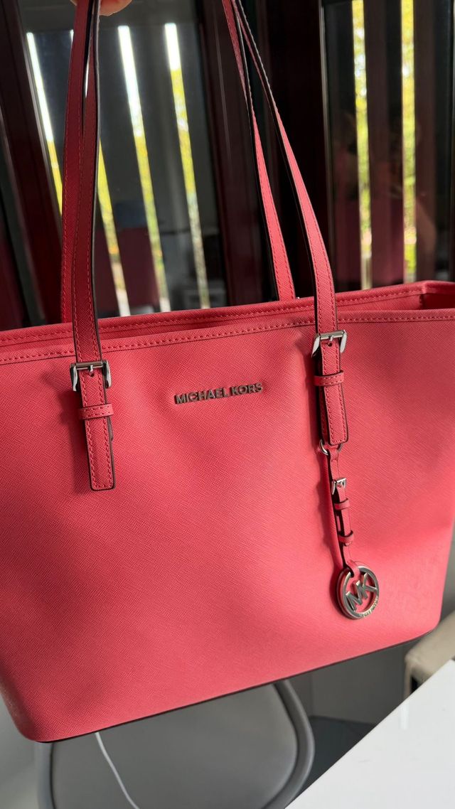 Borsa Michael Kors Rosa Grande