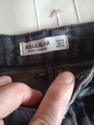 Jeans Mom Pullbear mujer