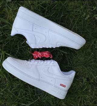 Nike Air F݉o݉rce 1 L݉ow Supreme blanco 38