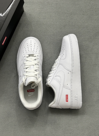 Nike Air F݉o݉rce 1 L݉ow Supreme blanco 40