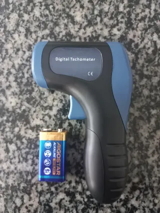Medidor de velocidad digital RPM