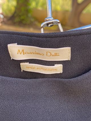 Pantalón negro Massimo Dutti