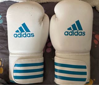 Guantes de Boxeo Adidas Blancos