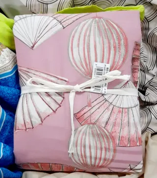 Copripiumino matrimoniale Bassetti Origami Rosa