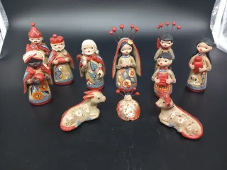 Presepe messicano terracotta