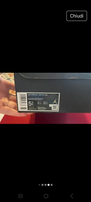 Scarpe Nike Air Jordan 1 Mid