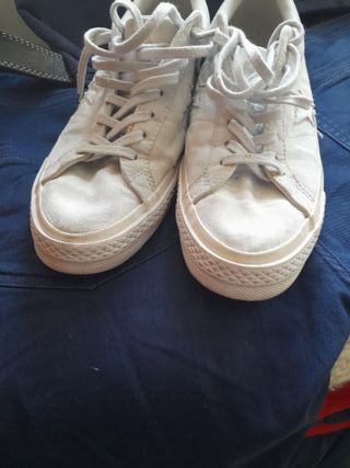 Converse Blancas Talla 40